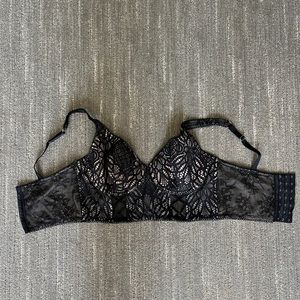 Victoria’s Secret black and nude bralette (Size 36D)
